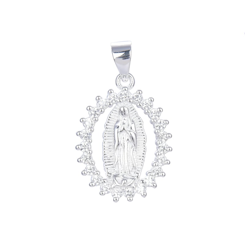 Medalla de la Virgen de Guadalupe 15x17mm
