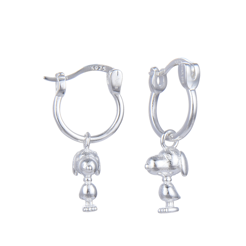 Argollas de Snoopy 12mm